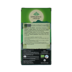 Organic India Tulsi green thee bio 25.00 Zakjes