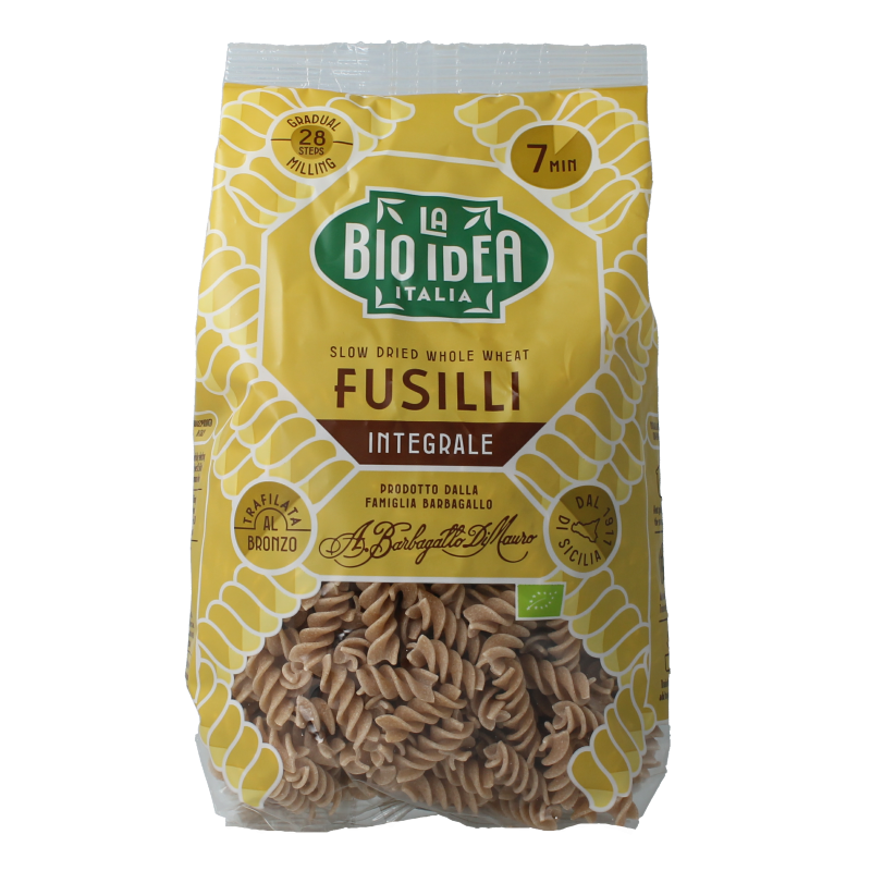 Bioidea Fusilli volkoren spirelli bio 500 Gram