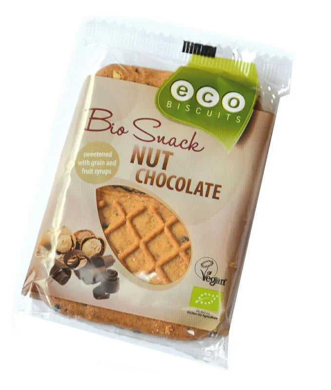 Eco Biscuit Noten/chocolade biscuit bio 45 Gram
