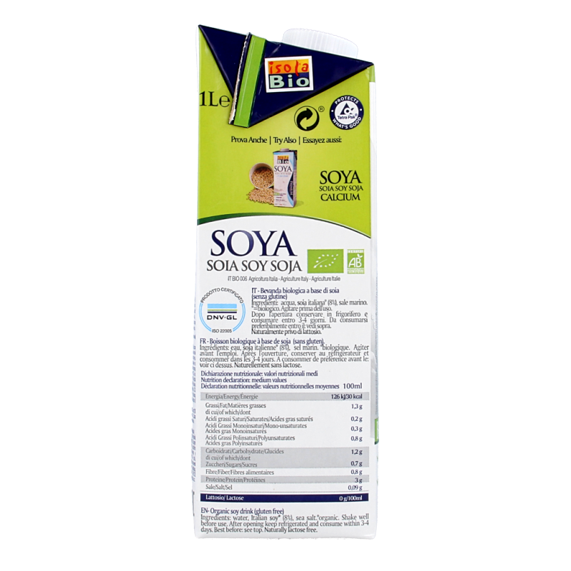 Isola Bio Sojadrank naturel bio 1 Liter