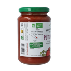Bio Organica  Pastasaus olijf & kappertjes demeter 350 Gram