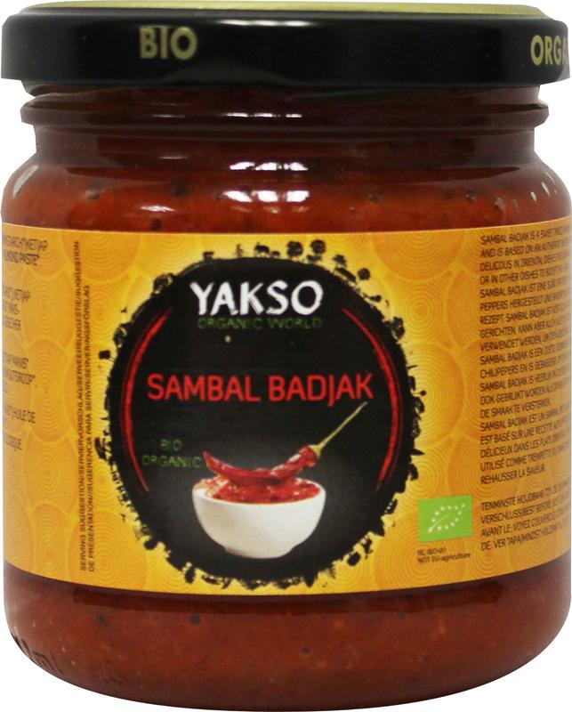 Yakso Sambal badjak bio 200 Gram