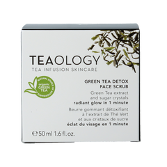 Teaology Green tea detox face scrub 50 Milliliter