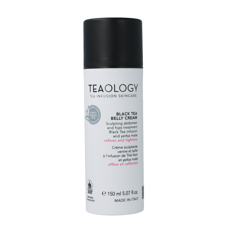 Teaology Black tea flat belly cream 150 Milliliter