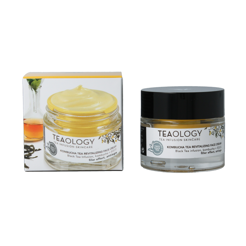 Teaology Kombucha tea revitalizing face cream 50 Milliliter