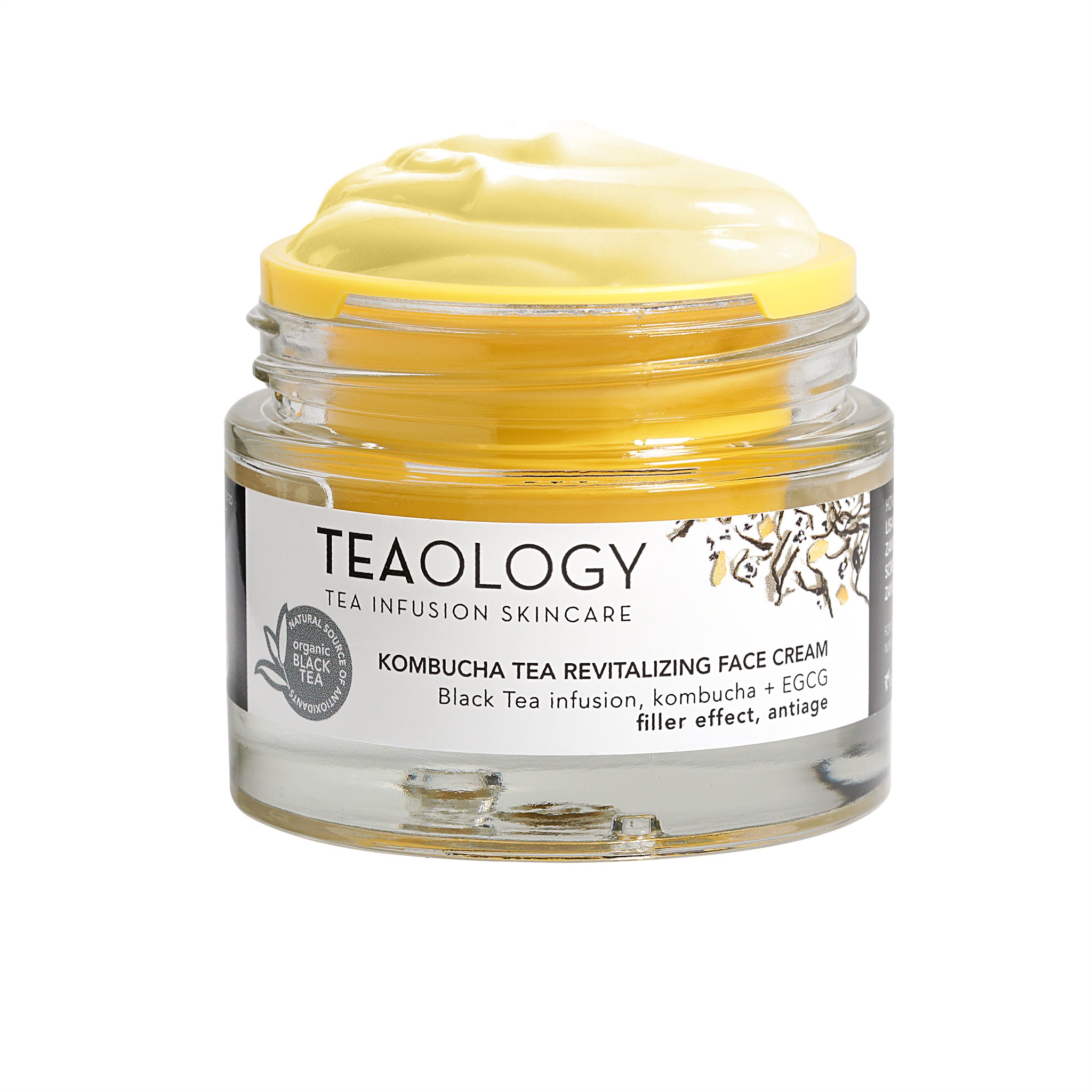 Teaology Kombucha tea revitalizing face cream 50 Milliliter