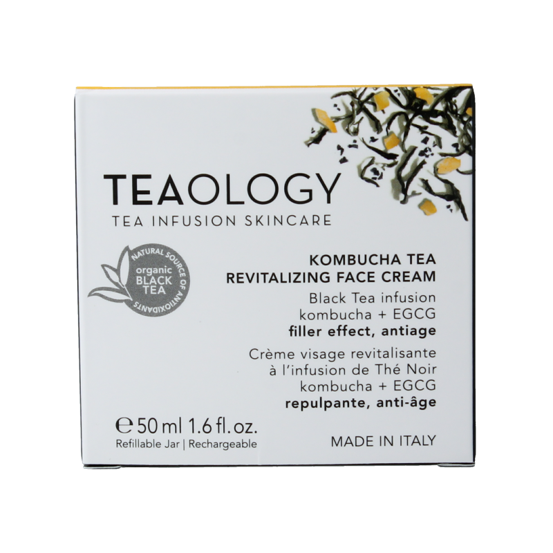 Teaology Kombucha tea revitalizing face cream 50 Milliliter