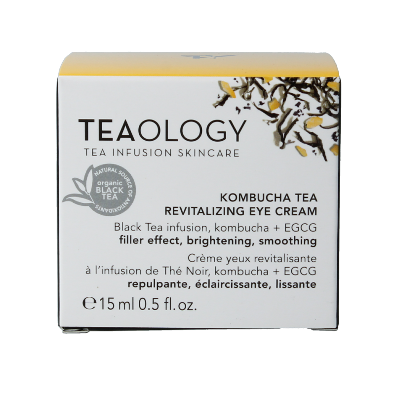 Teaology Kombucha tea revitalizing eye cream 15 Milliliter