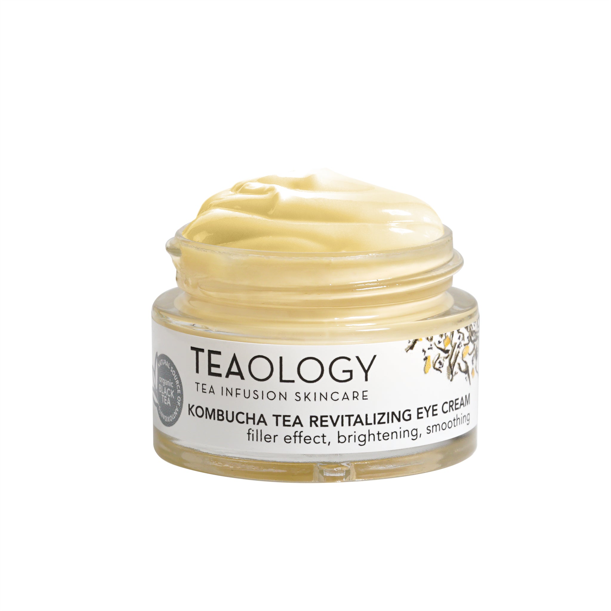 Teaology Kombucha tea revitalizing eye cream 15 Milliliter