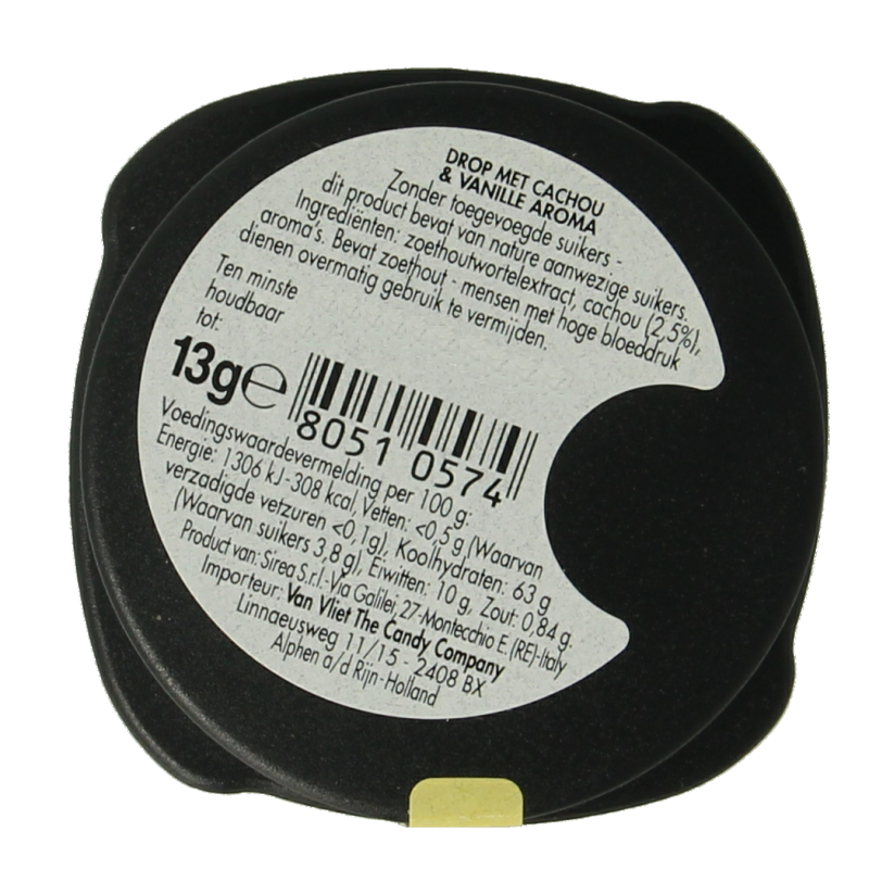 Sirea Cachou vanille potje 13 Gram