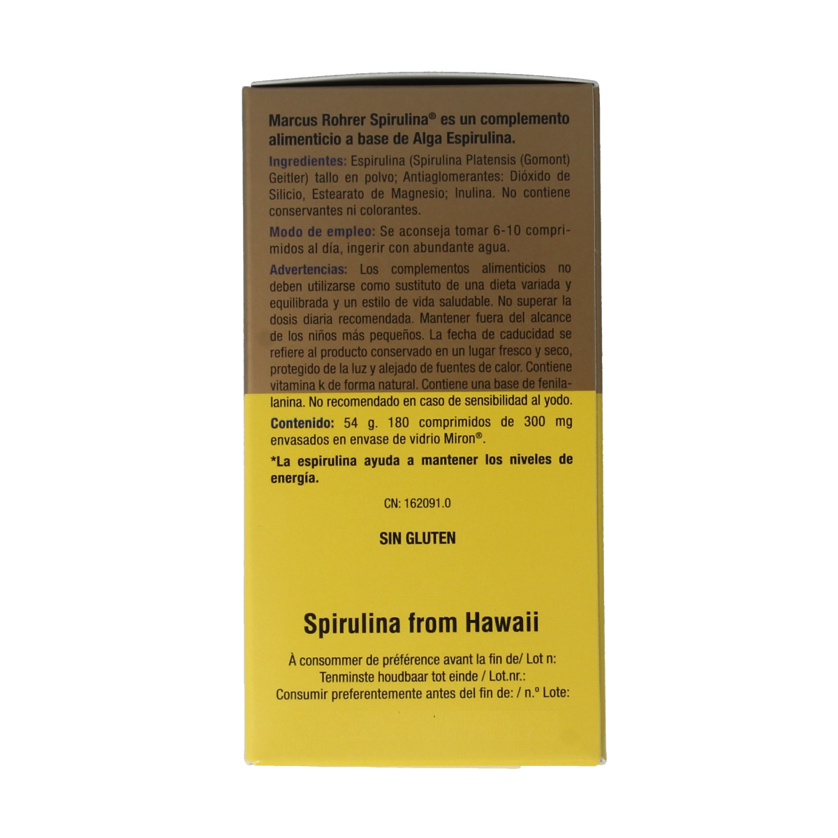 Marcus Rohrer Spirulina 180.00 Tabletten