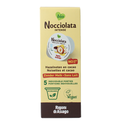 Nocciolata Intense vegan cups 5 x 20gram bio 100 Gram