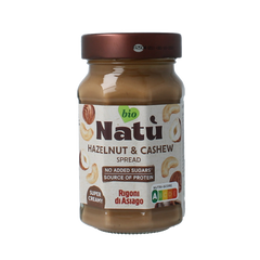 Natu Hazelnoot cashewpasta bio 220 Gram