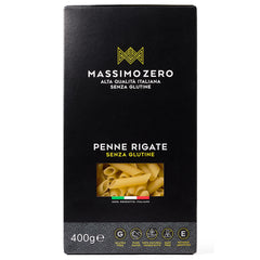 Massimo Zero Penne rigate glutenvrij 400.00 Gram