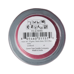 Green Tree Geurkaars figs & herbs votives 55 Gram