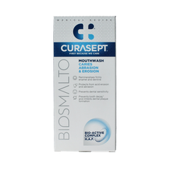 Curasept Biosmalto mondspoeling caries erosie en slijtage 300.00 Milliliter