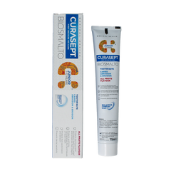 Curasept Biosmalto tandpasta junior caries erosie slijtage 75.00 Milliliter