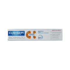 Curasept Biosmalto tandpasta junior caries erosie slijtage 75.00 Milliliter