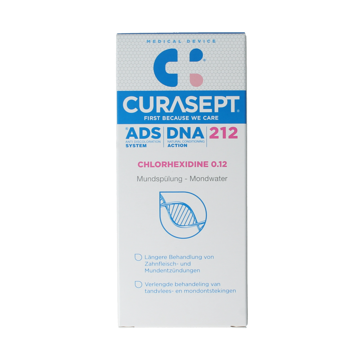 Curasept Mondspoeling chloorhexidine 0,12% 200.00 Milliliter