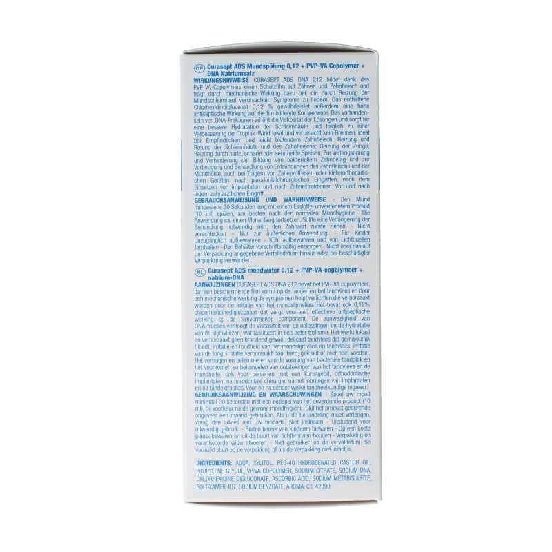 Curasept Mondspoeling chloorhexidine 0,12% 200 Milliliter