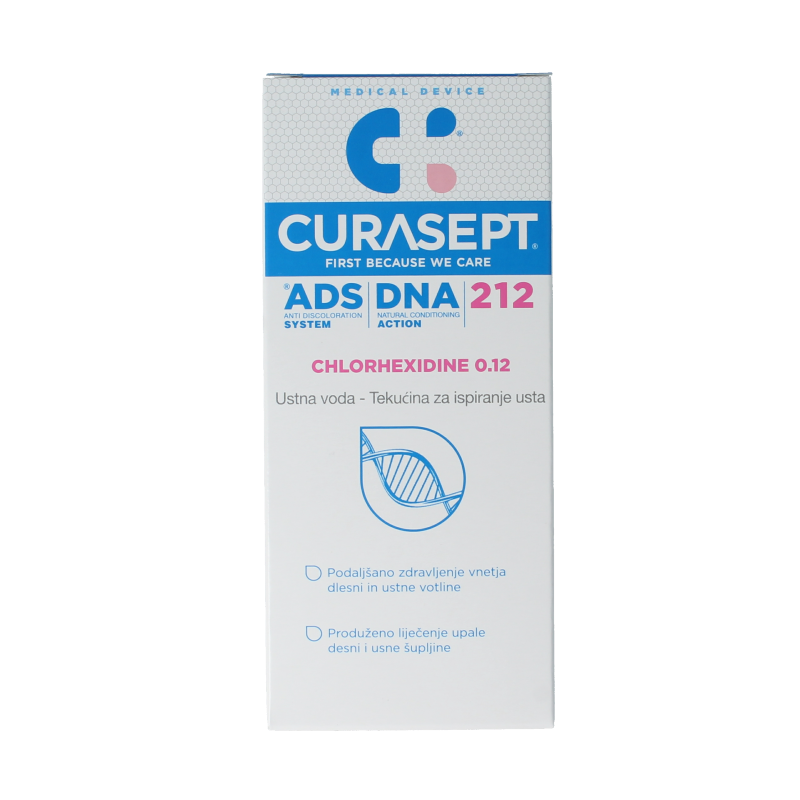 Curasept Mondspoeling chloorhexidine 0,12% 200 Milliliter