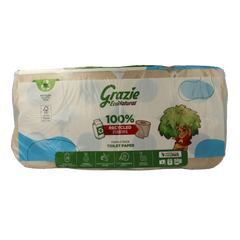 Grazie Natural Toiletpapier 3-laags 8.00 Stuks