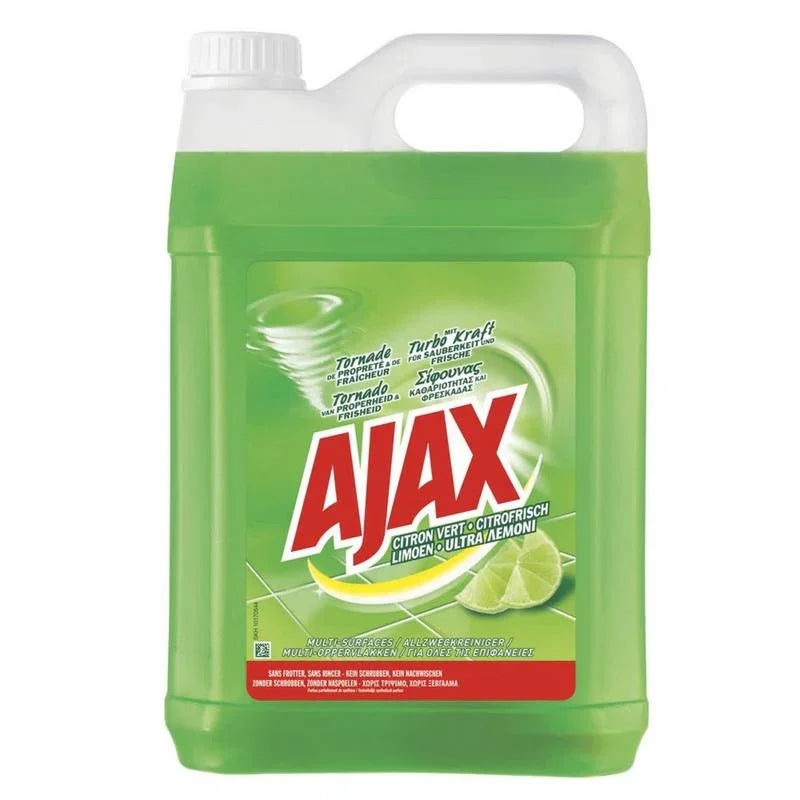 Ajax Allesreiniger limoen fris 5 Liter