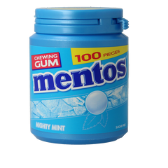 Mentos Gum XL mighty mint pot 150 Gram