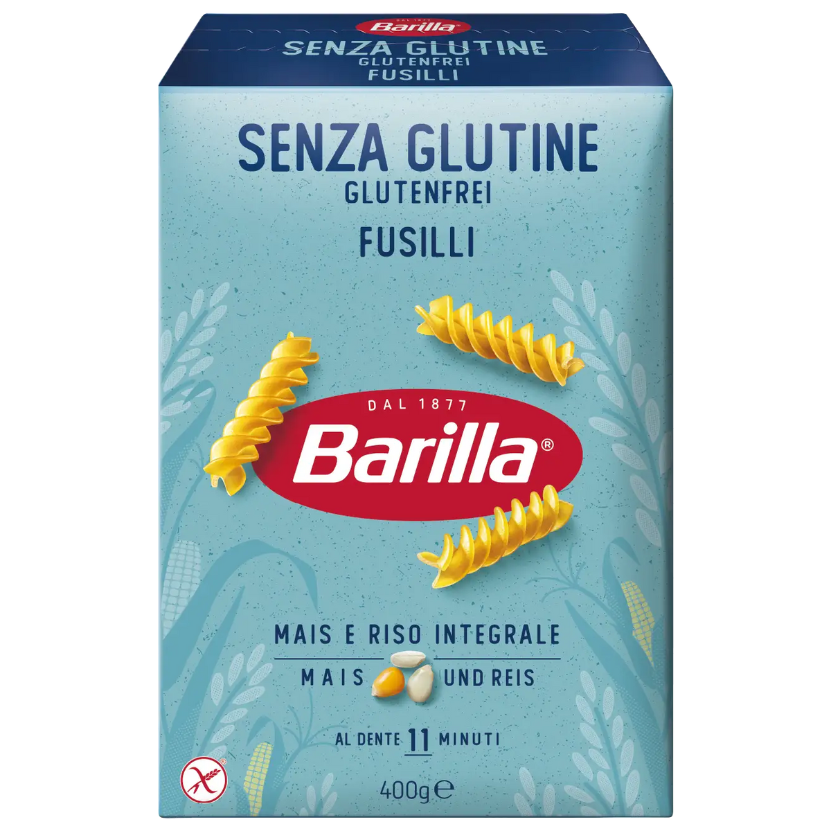 Barilla Fusilli glutenvrij 400 Gram