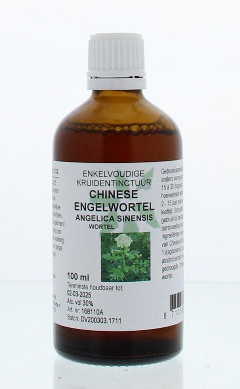 Cruydhof Angelica sinensis rad/chinese engelwortel tinct 100 Milliliter
