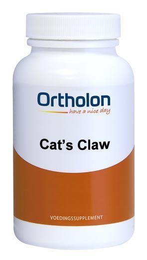 Ortholon Cat's claw 500mg 90.00 Vegetarische capsules