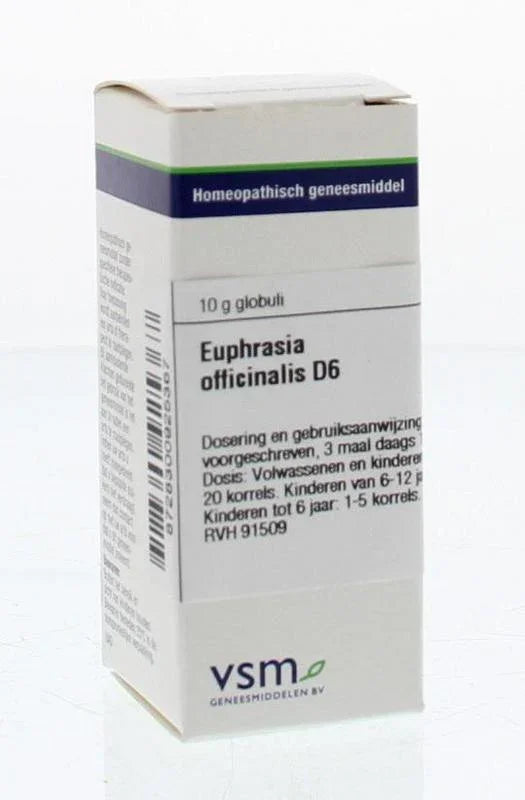 VSM Euphrasia officinalis D6 10 Gram