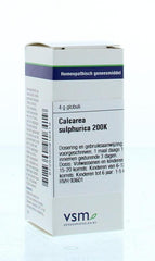 VSM Calcarea sulphurica 200K 4.00 Gram