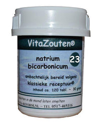 Vitazouten Natrium bicarbonicum VitaZout nr. 23 120 Tabletten