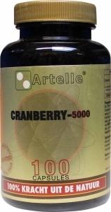 Artelle Cranberry 5000mg 100.00 Capsules