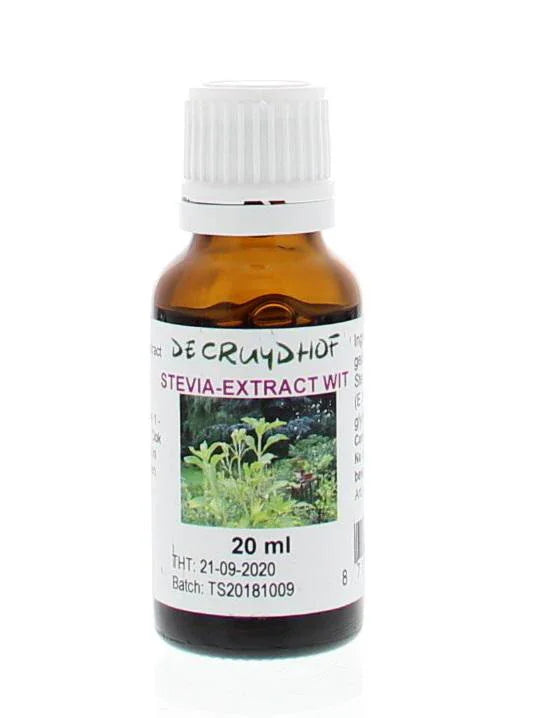 Cruydhof Stevia extract wit 20 Milliliter