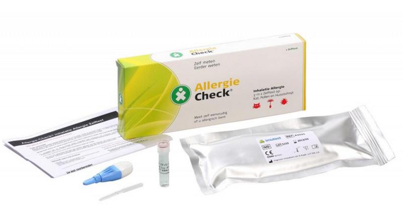 Testjezelf.nu Allergie check 3 in 1 inhalatie 1 Stuks