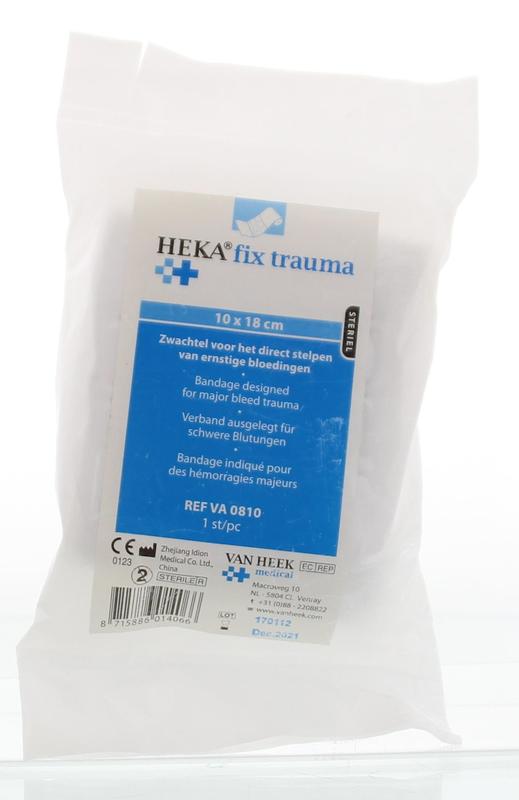 Heka Traumazwachtel wondgedeelte 10 x 18cm  1 Stuks