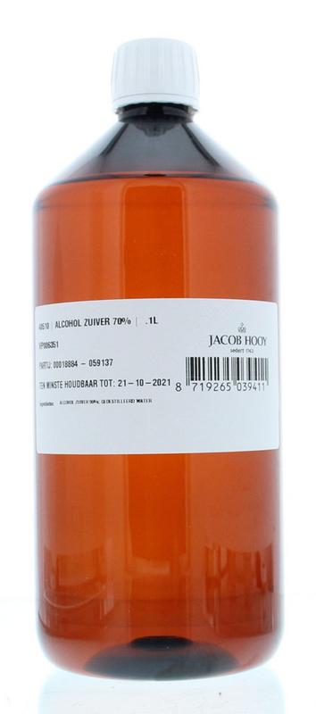 Jacob Hooy Alcohol zuiver 70% 1 Liter