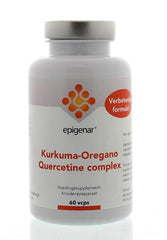 Epigenar Kurkuma oregano quercetine complex 60 Vegetarische capsules