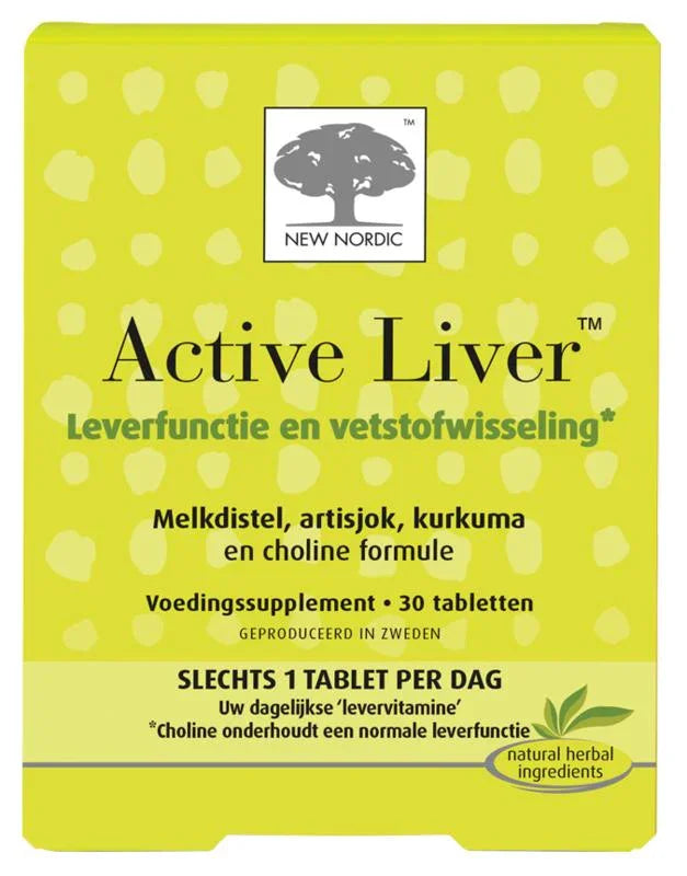 New Nordic Active liver 30 Tabletten