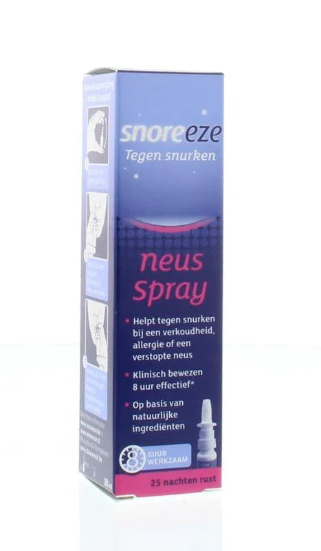 Snoreeze Anti snurk neusspray 10 Milliliter