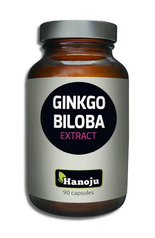 Hanoju Ginkgo biloba extract 90 Capsules