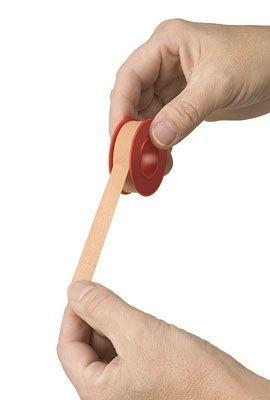 Hekaplast Hechtpleister textiel ring 5m x 1.25cm 1 Stuks