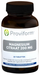 Proviform Magnesium citraat 200 mg & B6 60 Tabletten
