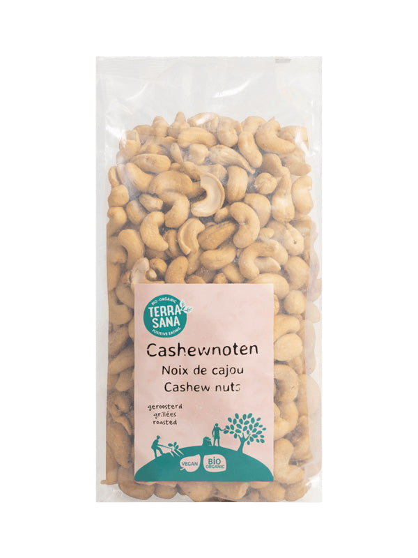 TerraSana Cashewnoten geroosterd zonder zout bio 750.00 Gram
