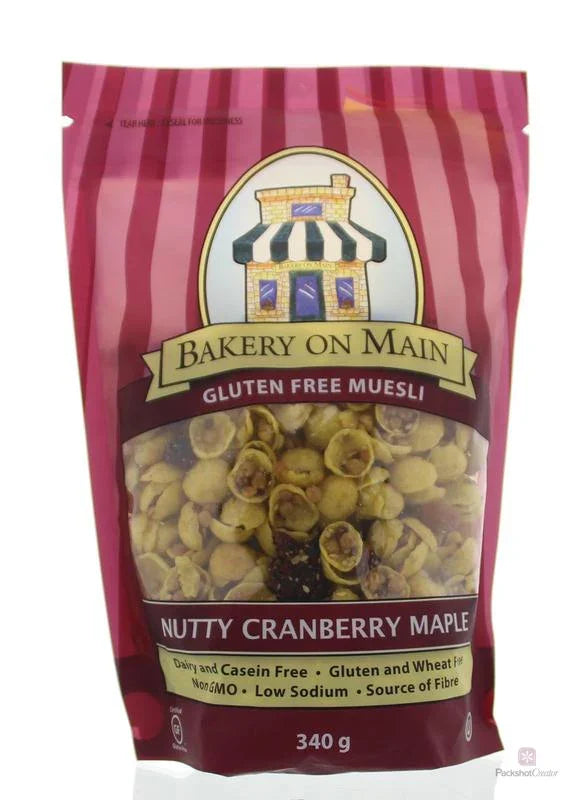 Bakery on Main Muesli nutty cranberry  340 Gram