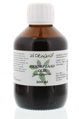 Cruydhof Hennepzaadolie koudgeperst  200 Milliliter