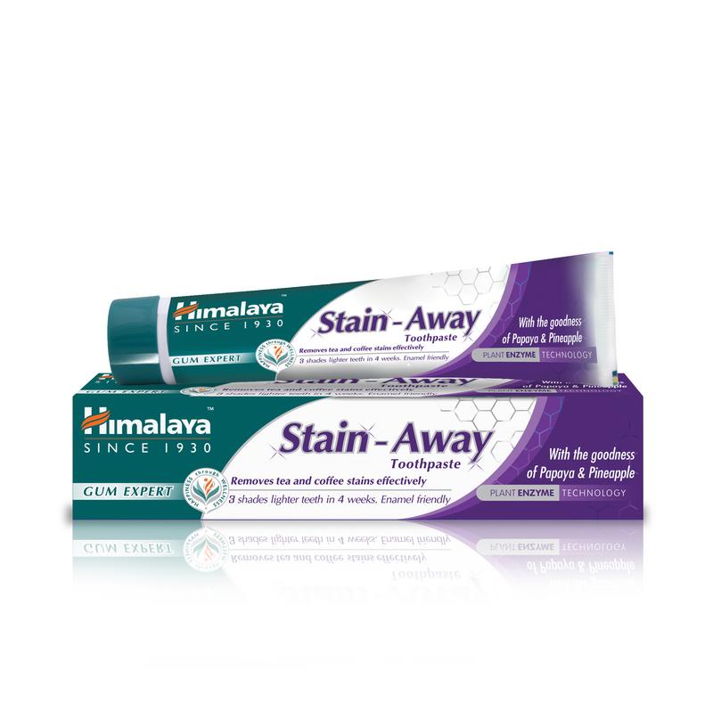Himalaya Herbal tandpasta stain away 75.00 Milliliter