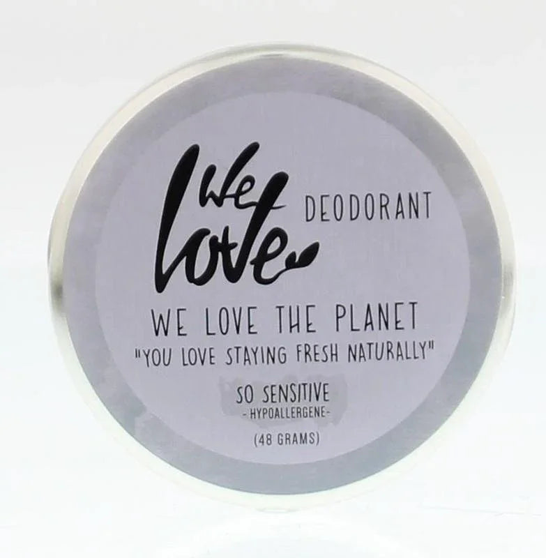 We Love The planet 100% natural deodorant so sensitive 48 Gram